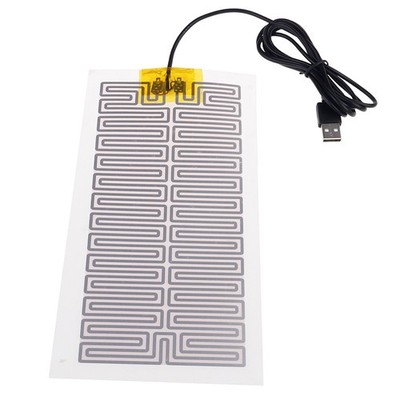 USB 5V 10CM*21CM Heating Heater Winter Warm Plate For Waist Shoes Pad XJ PG H'yg