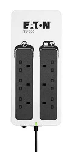 Eaton 3S 550B UPS - Off Line Uninterruptible Power Supply - 3S550B - 550VA (6 BS - Image 2 of 4