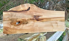 Curly Maple Board  (EPOXY)     24 1/4" X 11 3/8" X 3/4"