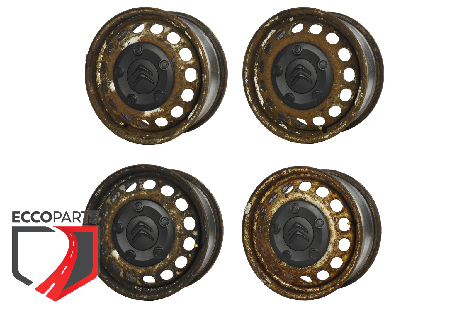 Cerchi in ferro 7J ET46 R16 per Toyota Proace II, codice pezzo 9811263980