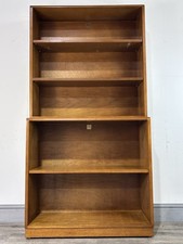 Stylish Mid Century Teak/Oak Sectional Bookcase Simplex Furniture c1950’s