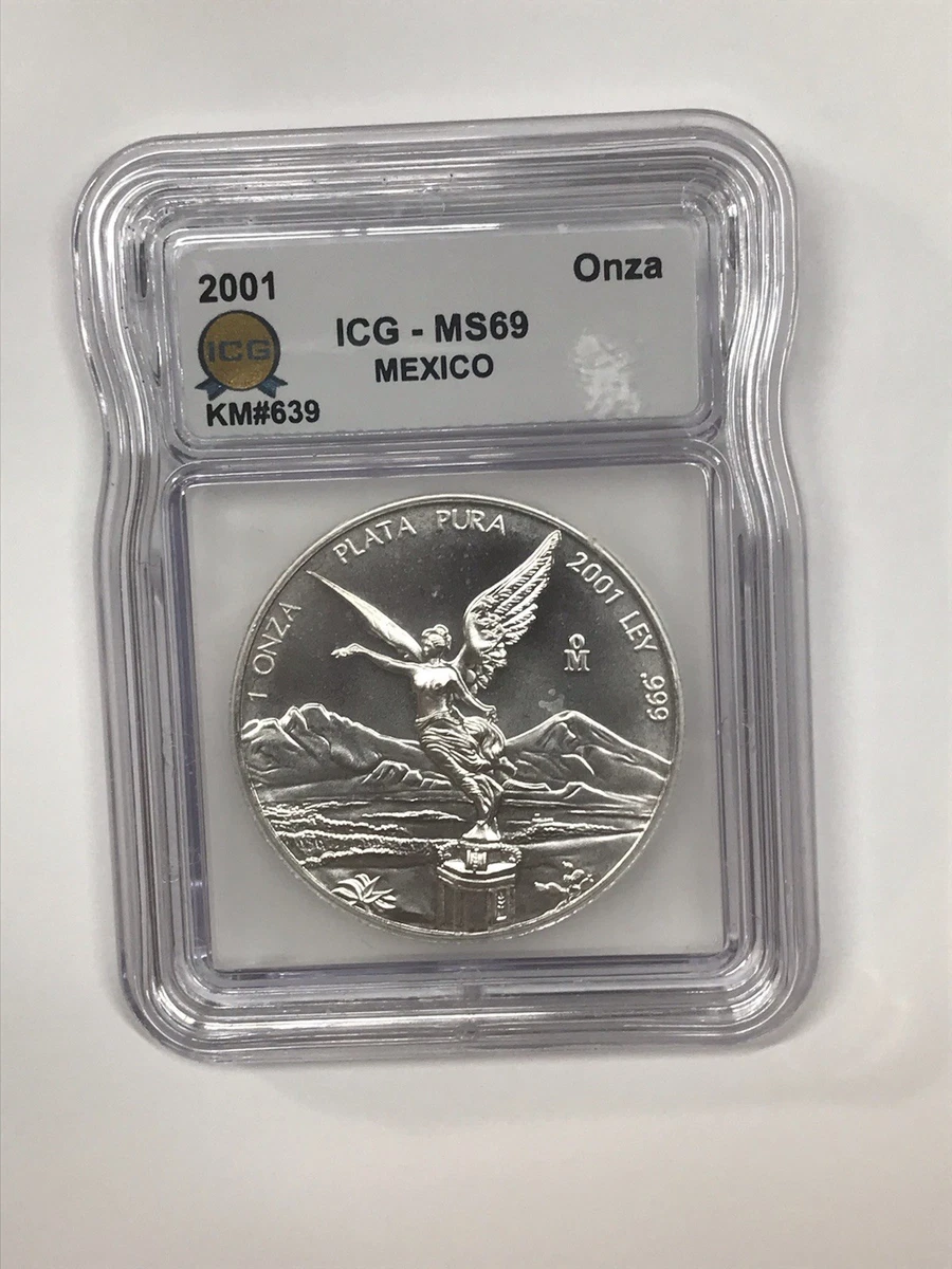 ICG 2001 Grade MS 69 Silver Bullion Coins for sale | eBay