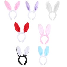 Easter Plush Bunny Ears Headband Cartoon Animal Headdress Birthday Party