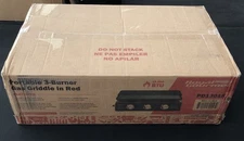 Royal Gourmet 3-Burner Portable Griddle BBQ Outdoor Tabletop Propane Gas Grill