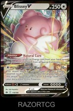 BLISSEY V 119/198 HOLO V RARE CHILLING REIGN POKEMON NM/M