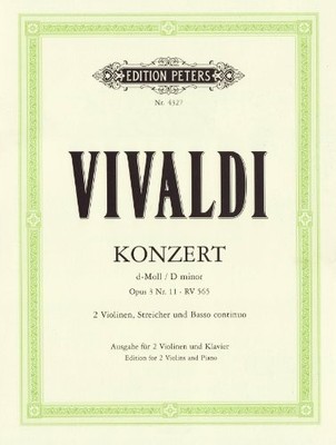 CONCERT 11 D-MINOR OPUS 3 RV565 VIOLON: aus ''L', VIVALDI..