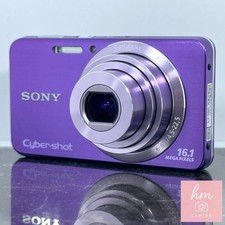 SONY Cyber shot DSC W630 Violet 16.1 Megapixels Optical 5x Zoom Wide Angle 25mm