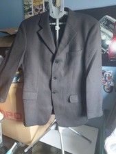 Mod Style 3 Button-Front Jacket Blazer In 100% Wool