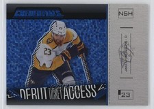 2023 Credentials Debut Ticket Access Horizontal Blue 1/49 Jake Livingstone 0mb8