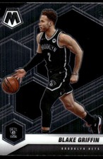 Blake Griffin 2020-21 Panini Mosaic #77 Nets NBA READ FREE SHIPPING AutographDen