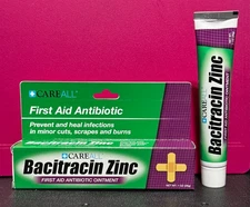 Bacitracin Zinc First Aid Antibiotic Ointment (NEW) - Minimum of 5 required