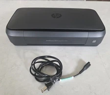 HP OfficeJet 250 Mobile All-in-One Printer w/ Power cord - TESTED&WORKING NO INK