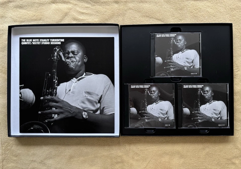 Blue Note Stanley Turrentine Quintet/Sexted Studio Sessions CD Box Set MD5-212 - Image 2 of 4