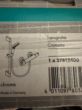 Hansgrohe Crometta Ecostat Thermostatic Bar Mixer Shower Set 27812400