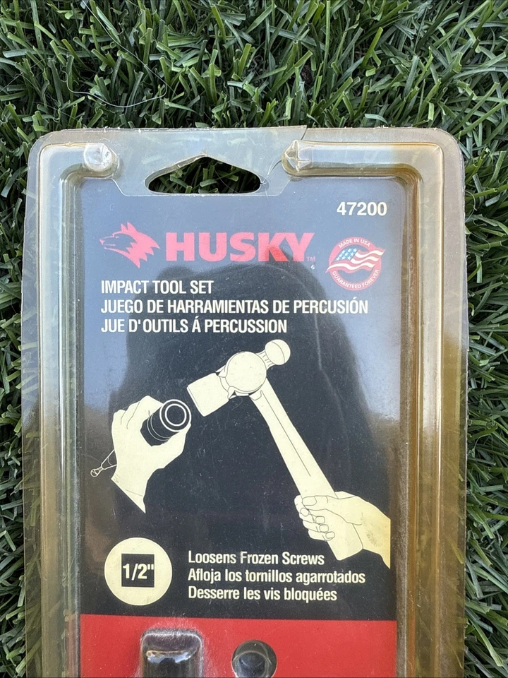 Vintage Husky Hand Impact Driver Tool set #47200 New Loosens Frozen Screws - Image 2 of 4