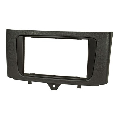 Doppel DIN Radioblende Set passt für Smart fortwo 451 Facelift für Fzg mit Basic