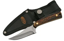 Hunting Knife | Rite Edge 7" Full Tang 3" Blade Staglon Handle + Sheath