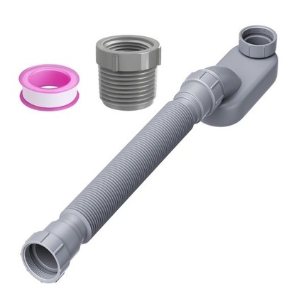 Minimalists Bath Drain Pipe With Flat Profile Practical P Layout Bath Drain Pipe