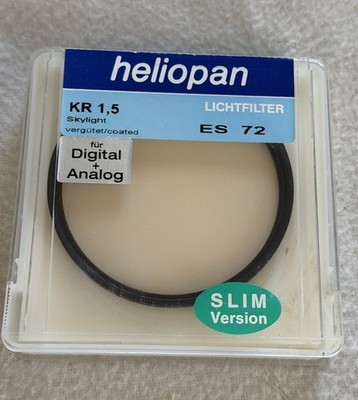 Heliopan Filter KR 1.5 (1A) Skylight Slim Version E-72mm