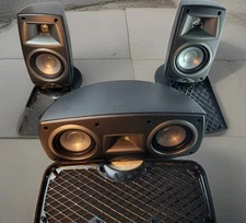 Klipsch Quintet III Speaker Home Theater System QUIN3BK Black Lot 3 3.0