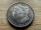 1880 S Silver Morgan Dollar Higher grade Lot A7