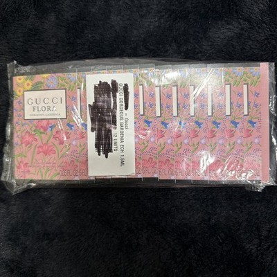 12x Gucci flora gorgeous Gardenia :Sample Spray 1.5ml .05oz Women New  