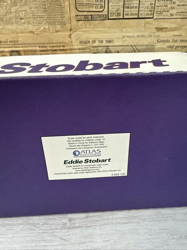 Atlas Editions Stobart 1:76 pressofuso KONECRANES REACH STACKER. RS02 - Foto 7 di 8