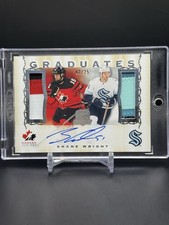 2023-24 UD The Cup Shane Wright Rookie Patch Auto /25 RPA #GD-SW