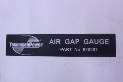 Genuine Tecumseh AIR GAP GAUGE Part# 670297 | eBay