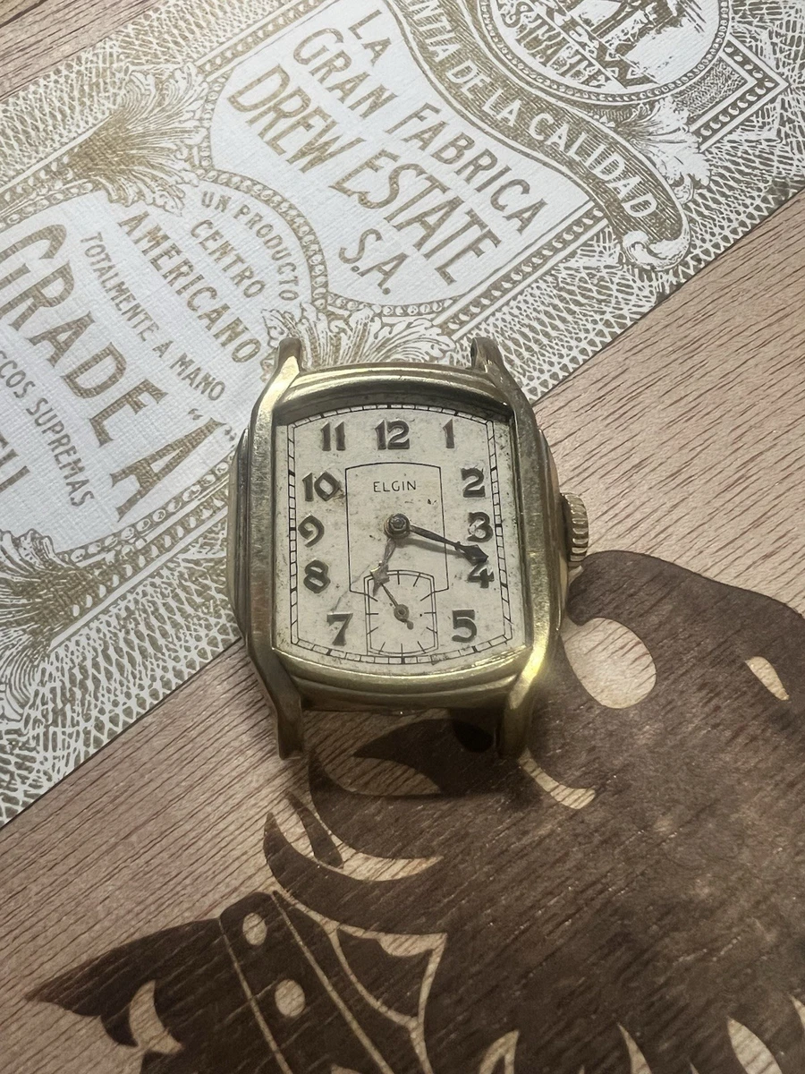【1920s】ELGIN スモセコ OH済 ヴィンテージ腕時計 Elgin 1920-1929 Year Manufactured Wristwatches for sale - eBay