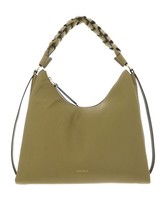 Coccinelle Boheme Grana Double Shoulder Bag Schultertasche Seagrass / Sandshell