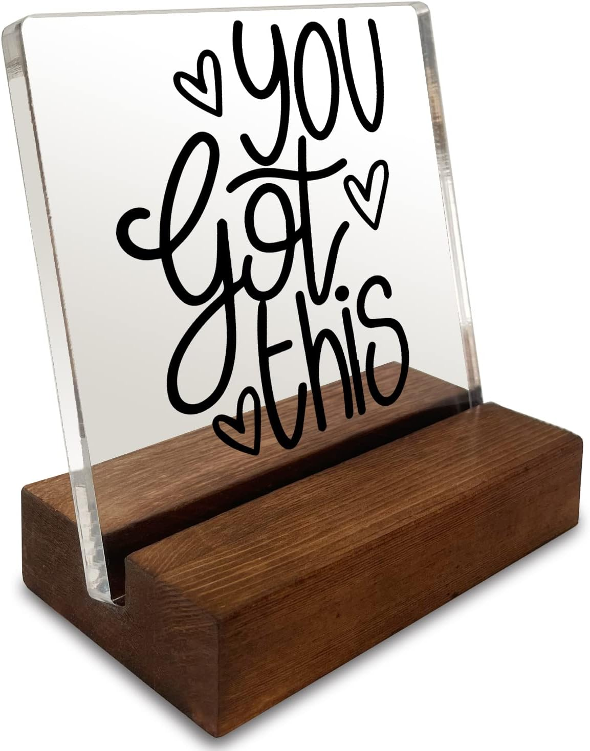 You Got This Inspirational Quotes Desk Decor Gifts for Women Best Friend Encoura