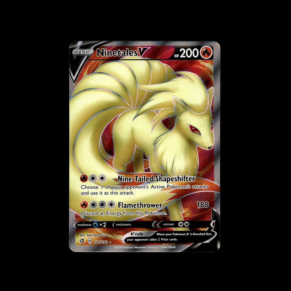 Ninetales V Pokémon TCG Cards for sale | eBay