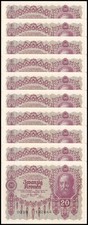 Austria 20 Kronen, 1922, P-76, UNC X 10 PCS