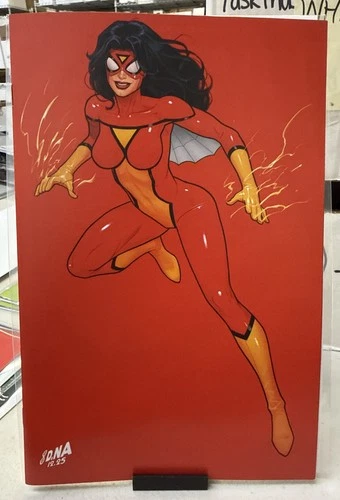 Amazing Spider-Man #22 1:50 David Nakayama Color Break Virgin Var. NM TOPLOADER