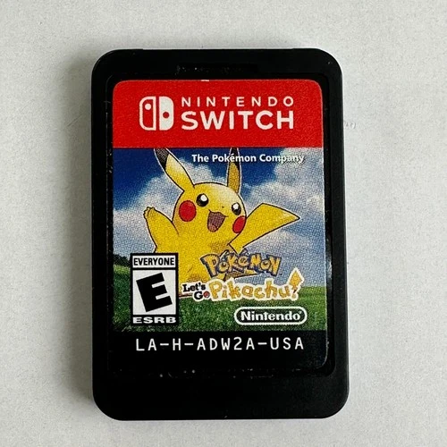 Pokemon Let's Go Pikachu, Nintendo Switch, Cartridge Only Tested Works