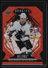2022-23 Upper Deck Allure #141 Thomas Bordeleau Orange Slice