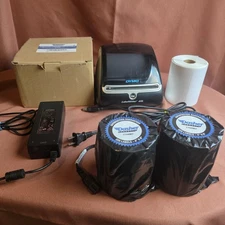 Dymo Labelwriter 4XL Thermal Label Printer With Cables and 3+ Rolls of Labels