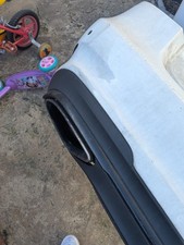 MERCEDES E CLASS W212 AMG LINE SALOON SILVER REAR BUMPER A2128853238 2013-2016