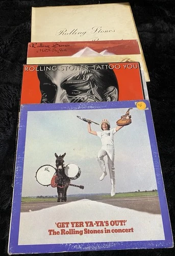 The Rolling Stones Vinyl Records Lot of 4