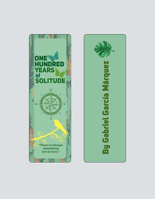 One Hundred Years of Solitude by Gabriel García Márquez Bookmark Set