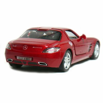 ミニカー Mercedes-Benz SLS AMG Roadster Maisto 1:24 Mercedes-Benz SLS AMG Roadster red / carboxylic