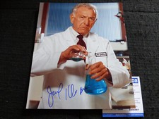 JACK KLUGMAN signed autograph signed on 20x25 "QUINCY" photo in person ACOA COA