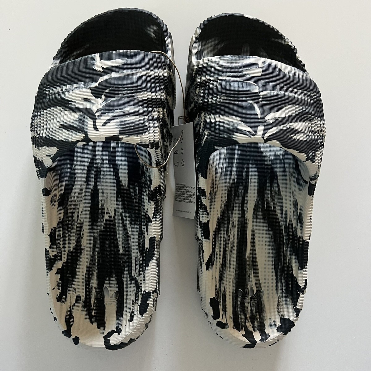 Adidas Adilette 22 Carbon Aluminum Men's US 13 GX6947