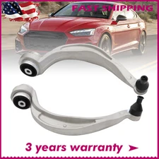 Pair For Audi A4 S4 Front Left Right Lower Rearward Control Arm with Ball Joint