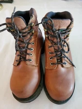 Hytest Women FootRests Waterproof Metatarsal Guard Composite Toe Work Boot 7C