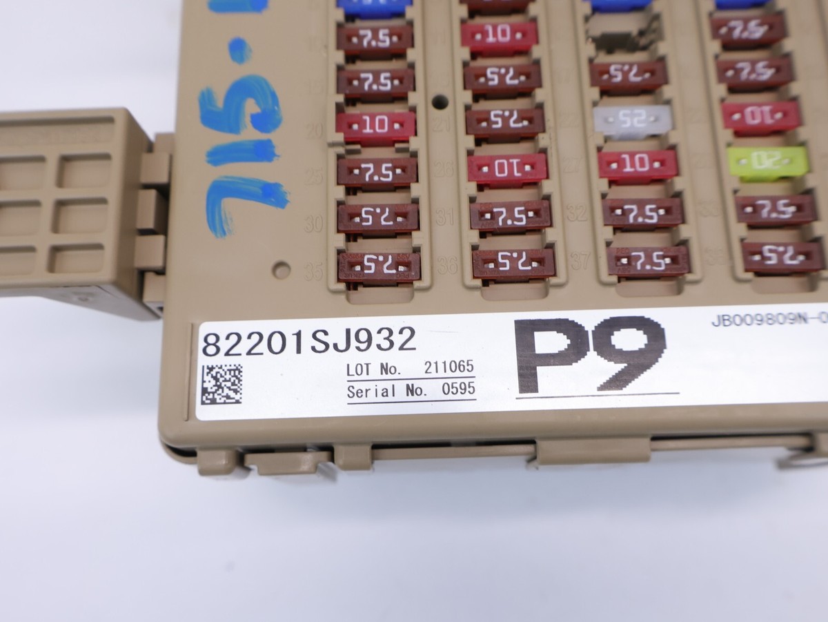 2022-2024 Subaru Forester Fuse Box Under Dash Relay Cabin Junction