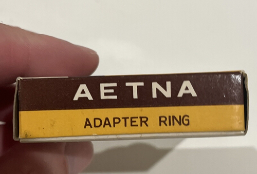 Aetna 52-55mm Adapter Ring Metal Step Up Lens Filter Converter Vintage - Picture 9 of 10