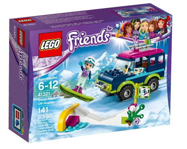 Lego® Friends™ (41321) GeläNdewagen Im Wintersportort Inkl.0,00€ Versand Neu&Ovp-image