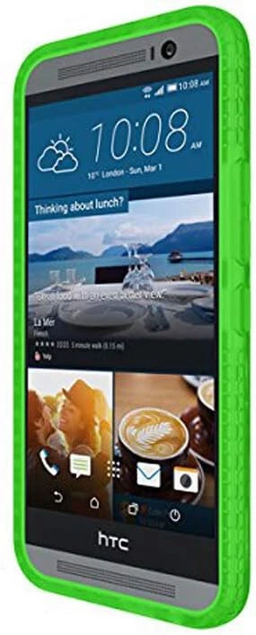 Incipio [Clear] Octane Case for HTC One M9 - Frost/Neon Green - Image 2 of 4